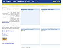 Tablet Screenshot of checktree.extjs.eu